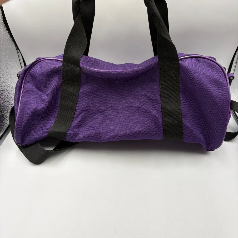 Converse Duffel Bag Unisex Purple Good Herringbone Chuck Taylor 410350